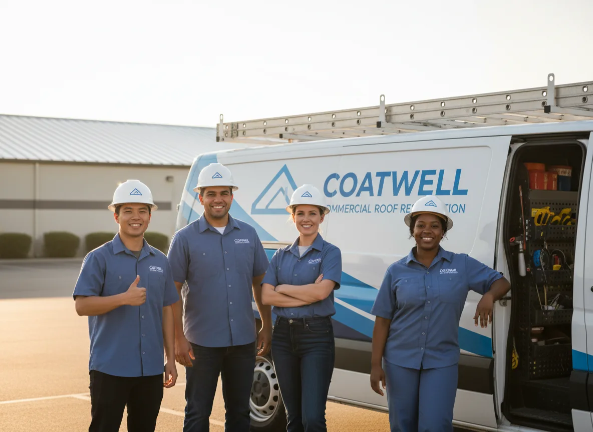 Commercial roof coating company in Albion, RI
